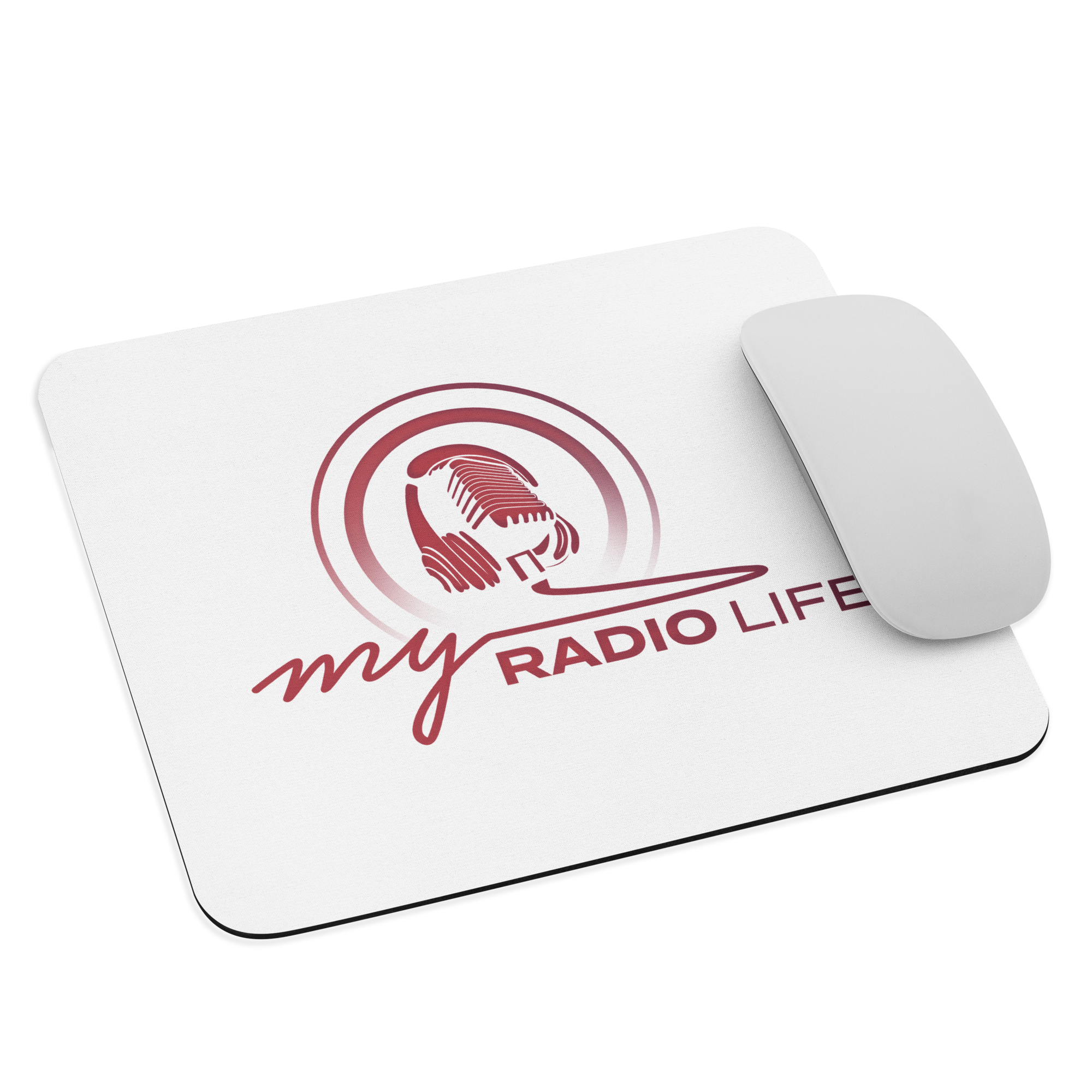 MRL Logo Mouse Pad (RED) – My Radio Life